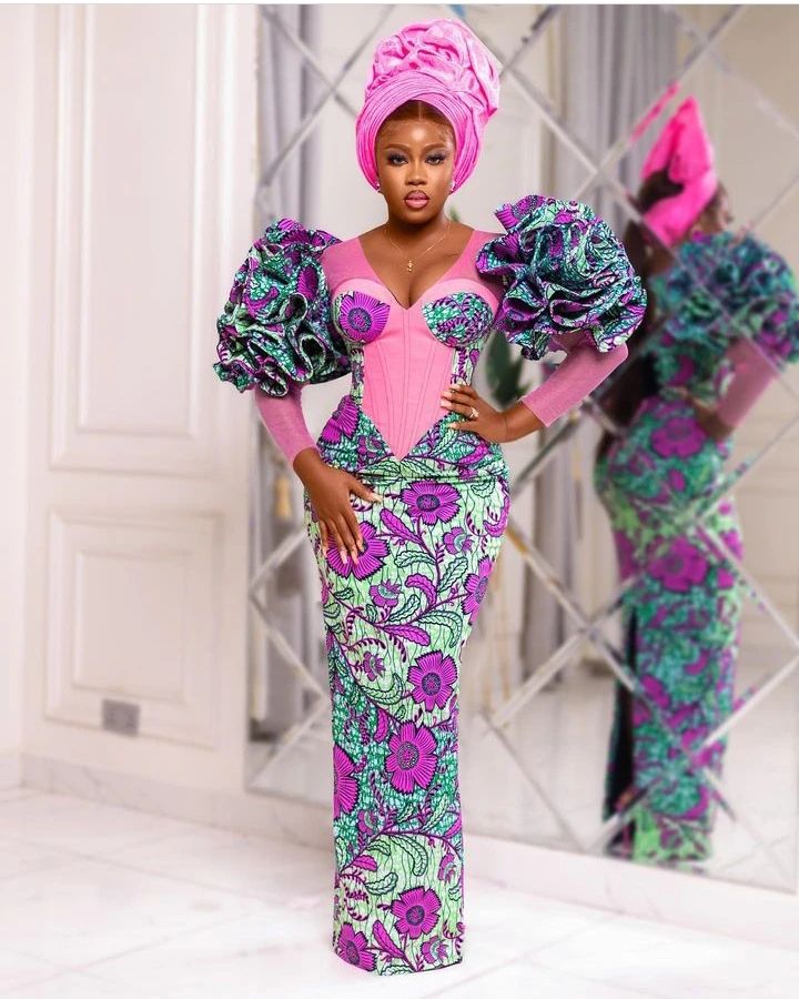 Ankara dresses hotsell for wedding guests